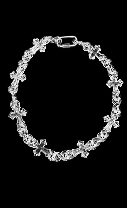 Acrylic Crosses Pant Chain/Necklace