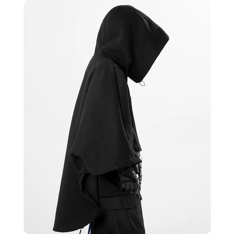 Biblically Accurate Crop Cloak Hoodie