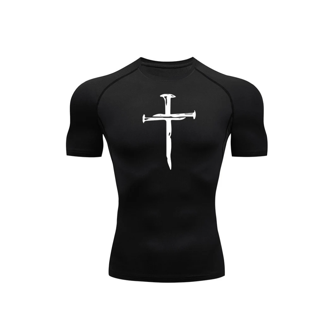 Men's Three Nails Cross Compression Shirt